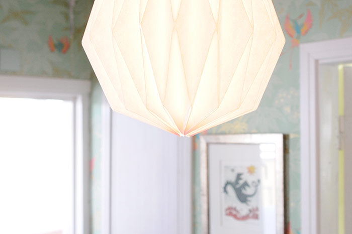 DIY Origami Lamp Shade