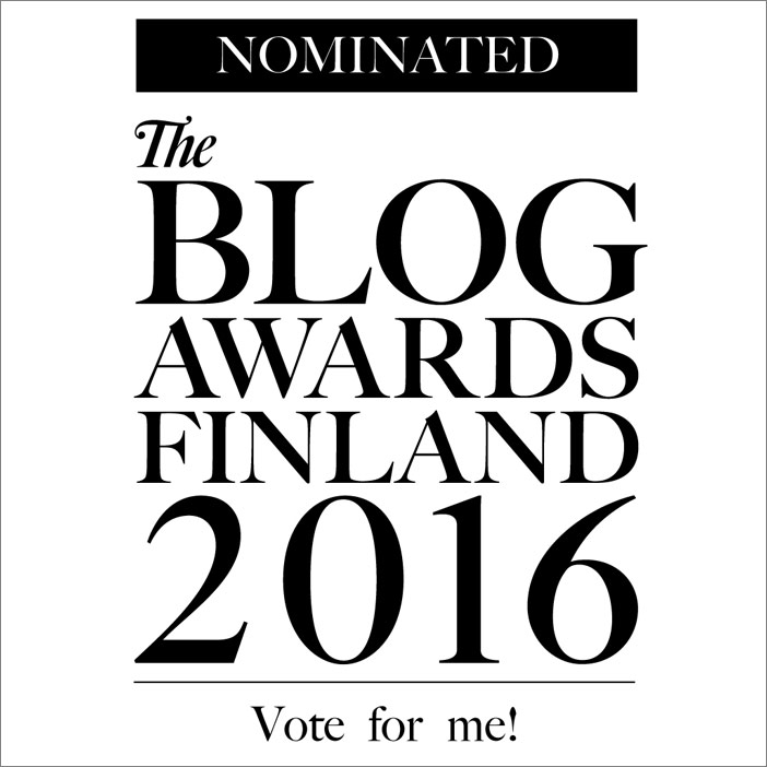 The Blog Awards Finland 2016