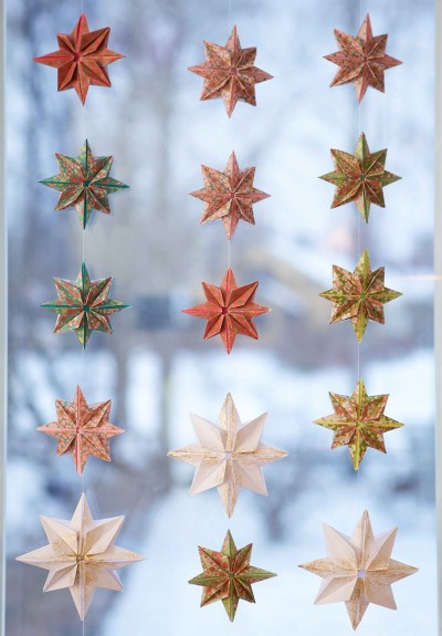 Paper Star Curtains