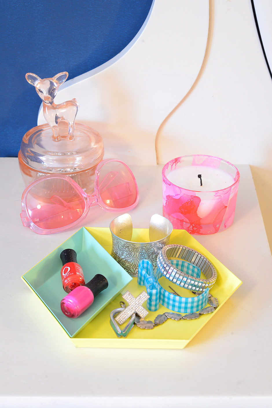 DIY Marble Glass and POP Blogit