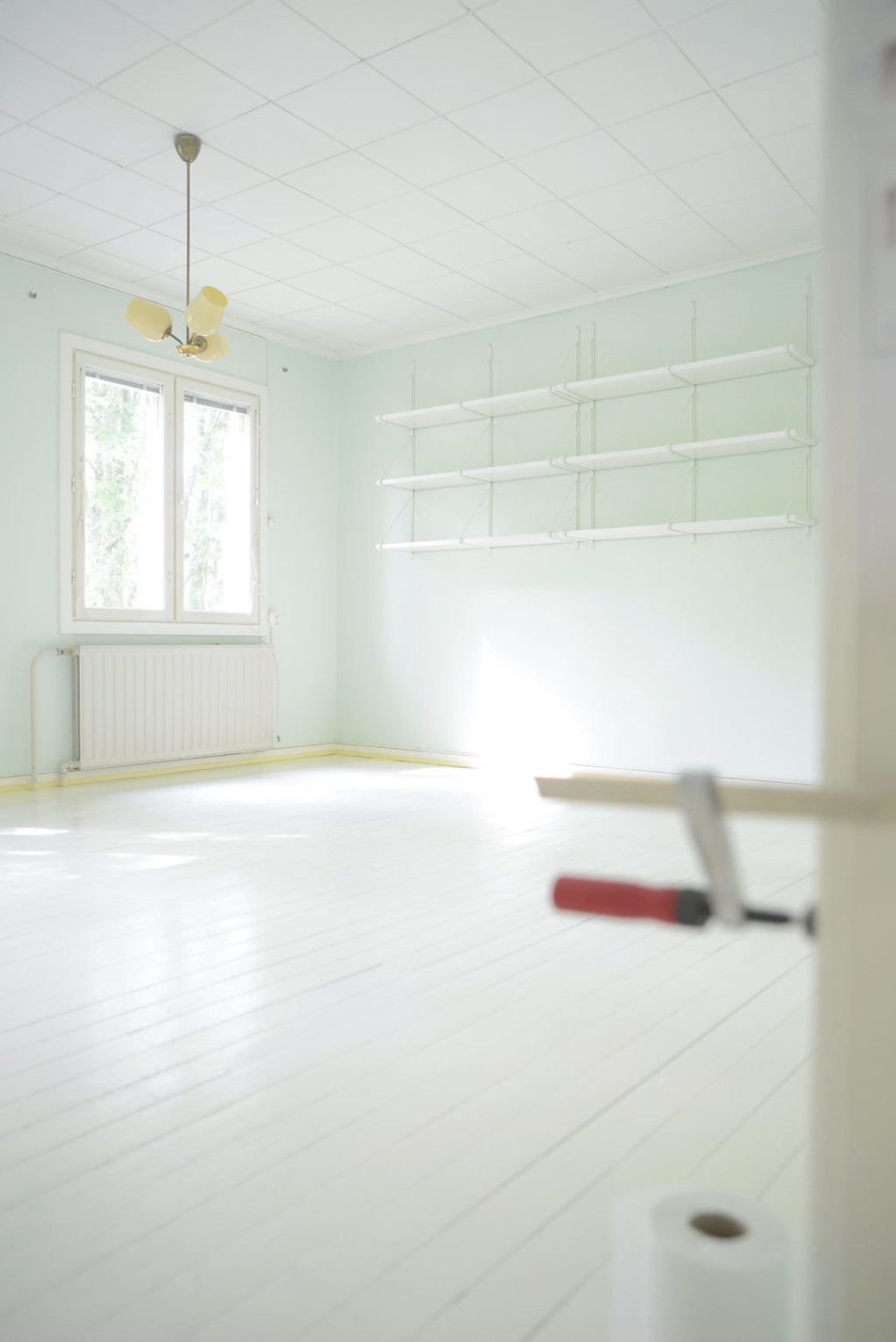 Painting Wooden Floors